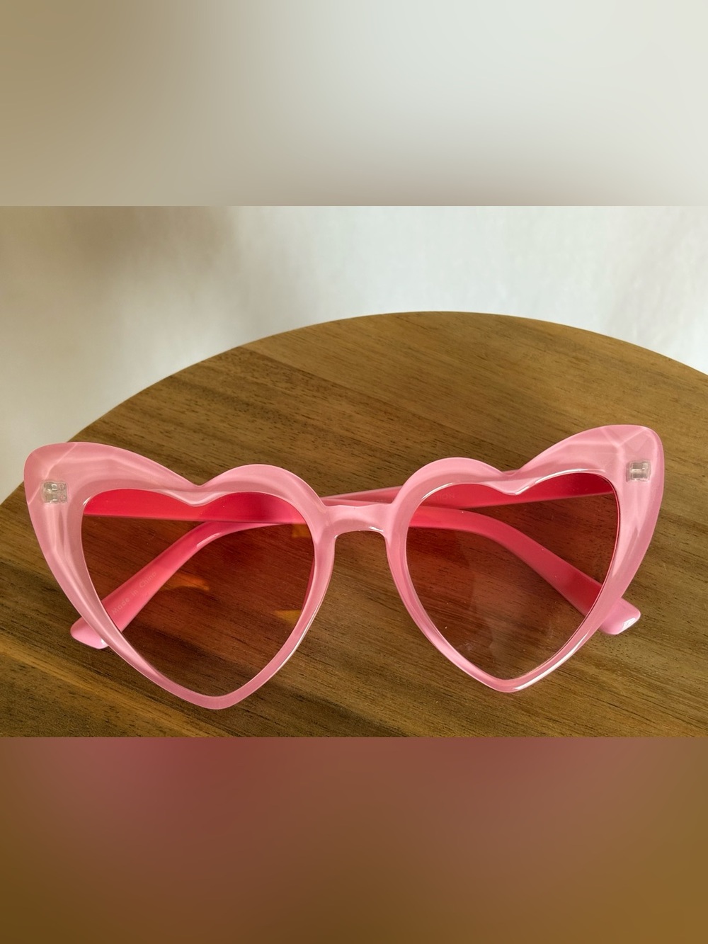 Pink Heart Shaped Sunnies